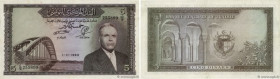 Country : TUNISIA 
Face Value : 5 Dinars  
Date : 01 novembre 1960 
Period/Province/Bank : Banque Centrale de Tunisie 
Catalogue reference : P.60 
Alp...