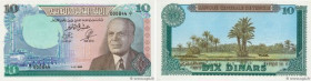 Country : TUNISIA 
Face Value : 10 Dinars Petit numéro 
Date : 01 juin 1969 
Period/Province/Bank : Banque Centrale de Tunisie 
Catalogue reference : ...