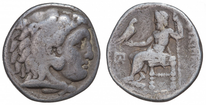 Kings of Macedon. Drachm AR circa 323-317 BC under Menander or Kleitos, Kolophon...