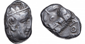 Athens. Tetradrachm AR circa 350-294 BC