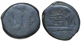 Roman Republic. L. Sempronius Pitio. AS Æ 148 BC, Rome