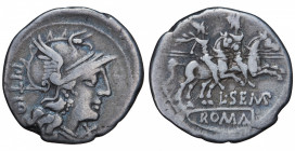 Roman Republic. Sempronia. Denarius AR 148 BC, Rome