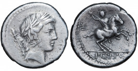 Roman Republic. P. Crepusius. Denarius AR 82 BC, Rome