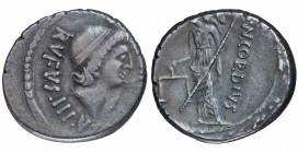 Roman Republic. Cordius Rufus. Denarius AR 46 BC, Rome