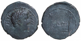 Roman Empire. Augustus. As Æ circa 7-3 BC, Lugdunum (Lyon)