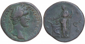 Roman Empire. Antoninus Pius. Sesterce Æ 147 AD, Rome