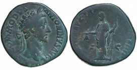 Roman Empire. Commodus. Sestertius Æ 181 AD, Rome