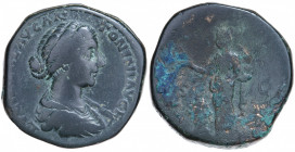 Roman Empire. Lucilla. Sestertius Æ circa 164-166 AD, Rome