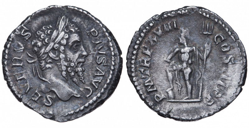 Roman Empire. Septimius Severus. Denarius AR 209 AD, Rome.
Obv. SEVERVS PIVS AVG...