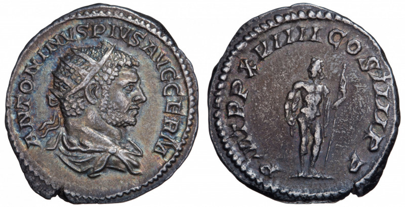 Roman Empire. Caracalla. Antoninianus AR 216 AD, Rome.
Obv. ANTONINVS PIVS AVG G...