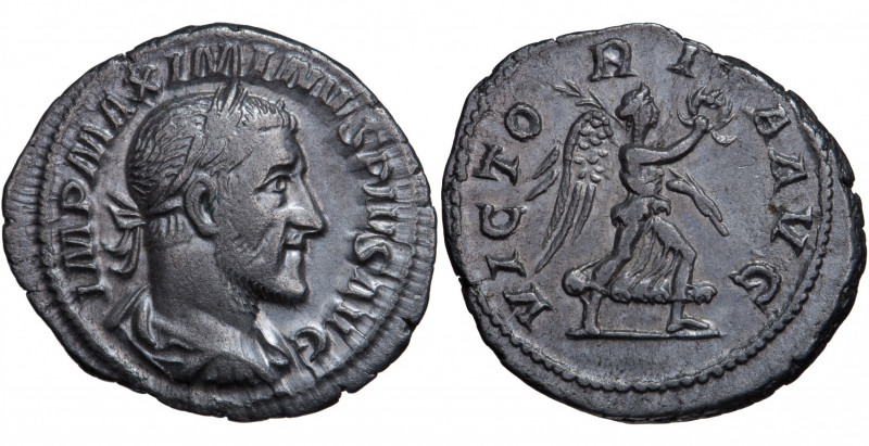 Roman Empire. Maximinus Thrax. Denarius AR 236 AD, Rome.
Obv. IMP MAXIMINVS PIVS...