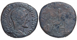 Roman Empire. Maximinus Thrax. Sestertius Æ circa 235-238 AD, Rome