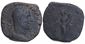 Roman Empire. Philip I. Sestertius Æ 246 AD, Rome