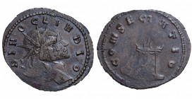 Roman Empire. Divus Claudius II Gothicus AR circa 270-271 AD