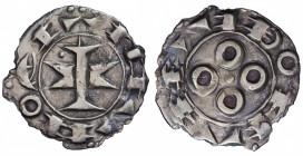 France, Languedoc. Comté de Melgeuil. Denier de Melgeuil AR circa 1080-1120 AD