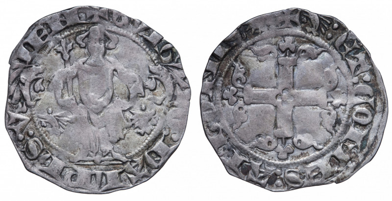 France, Dauphiné. Dauphin du Viennois, Guigues VIII. Carlin d’argent AR c. 1319-...