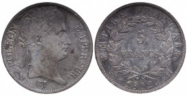 France. Premier Empire. Napoléon Empereur. 5 Francs AR 1812 H (La Rochelle)