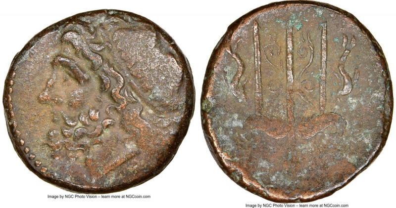 SICILY. Syracuse. Hieron II (ca. 275-215 BC). AE litra (20mm, 3h). NGC Choice VF...