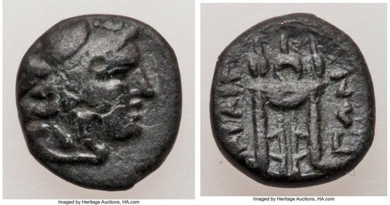 MACEDON. Philippi. Ca. 356-345 BC. AE denomination D (12mm, 1.44 gm, 6h). VF. Ca...