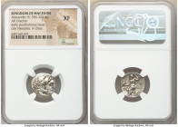 MACEDONIAN KINGDOM. Alexander III the Great (336-323 BC). AR drachm (17mm, 12h). NGC XF. Late lifetime-early posthumous issue of Teos, ca. 323-319 BC....