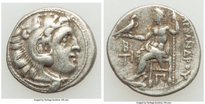 MACEDONIAN KINGDOM. Alexander III the Great (336-323 BC). AR drachm (18mm, 4.33 ...