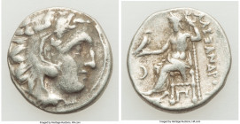 MACEDONIAN KINGDOM. Alexander III the Great (336-323 BC). AR drachm (18mm, 4.20 gm, 11h). Choice VF. Posthumous issue of Colophon, ca. 310-301 BC. Hea...