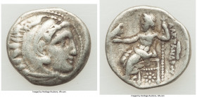 MACEDONIAN KINGDOM. Alexander III the Great (336-323 BC). AR drachm (18mm, 4.20 gm, 11h). Choice VF. Early posthumous issue of 'Colophon', ca. 323-319...