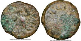 JUDAEA. Roman Procurators. Pontius Pilate (AD 26-36). AE prutah (16mm, 9h). NGC (ungraded) VG. Jerusalem, dated Regnal Year 16 of Tiberius (AD 29/30)....