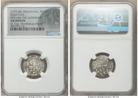 Anglo-Gallic. Richard I, the Lionheart Denier ND (1172-1185) Authentic NGC, Aquitaine mint. 18mm. 0.72gm. Ex. Montlebeau Hoard

HID09801242017

© ...