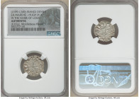La Marche. Hugh IX-X 3-Piece Lot of Certified Deniers ND (1199-1249) Authentic NGC, Struck in the name of Louis. Weights range from 0.86-0.91gm. Sold ...