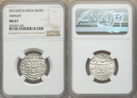 Awadh. Wajid Ali Shah Rupee AH 1269 Year 6 (1857/1858) MS67 NGC, Lucknow mint, KM365.3. Frosted white without toning. 

HID09801242017

© 2020 Her...