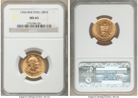 Republic gold Libra 1968-BBR MS65 NGC, KM207. AGW 0.2355 oz. 

HID09801242017

© 2020 Heritage Auctions | All Rights Reserved