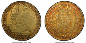 Charles III gold 4 Escudos 1788 M-M XF45 PCGS, Madrid mint, KM418.1a, Cal-1795. Orange-peel toning. 

HID09801242017

© 2020 Heritage Auctions | A...