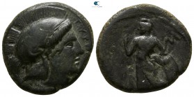 Sicily. Tyrrhenoi 390-380 BC. Bronze Æ