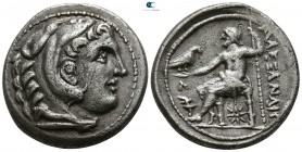 Kings of Macedon. Amphipolis. Kassander as regent, 317-305 BC, or King, 305-298 BC. In the name and types of Alexander III. Struck circa 307-297 BC. T...