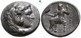 Kings of Macedon. Babylon. Alexander III "the Great" 336-323 BC, (struck under Philip III, circa 323-317 BC). Tetradrachm AR