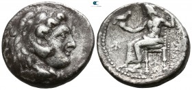 Kings of Macedon. Babylon. Alexander III "the Great" 336-323 BC. Lifetime issue, (struck circa 325-323 BC). Tetradrachm AR