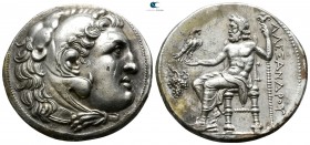 Kings of Macedon. Uncertain mint in Macedon or Lampsakos. Alexander III "the Great" 336-323 BC. Tetradrachm AR
