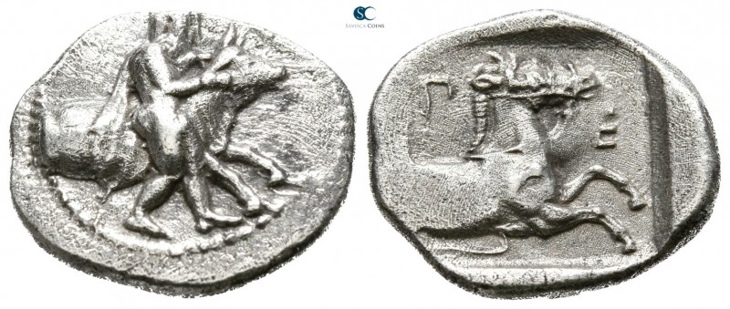 Thessaly. Perrhaebi circa 450-400 BC.
Hemidrachm AR

15mm., 2,89g.

Hero to...