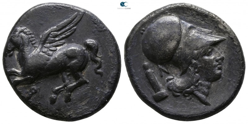 Corinthia. Corinth circa 345-307 BC.
Stater AR

21mm., 8,29g.

Pegasos flyi...
