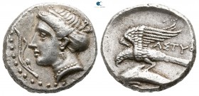 Paphlagonia. Sinope. ΑΣΤΥΟ- (Astyo-), magistrate circa 330-300 BC. Drachm AR