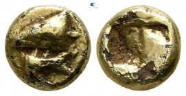 Mysia. Kyzikos circa 600-550 BC. Fourrée Hemihekte