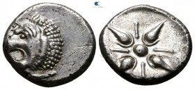 Satraps of Caria. Mylasa. Hekatomnos 392-377 BC. Drachm AR