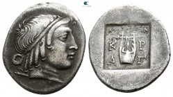 Lycia. Kragos. Lycian League circa 35-30 BC. Hemidrachm AR