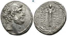 Seleukid Kingdom. Damascus. Demetrios III Eukairos circa 97-87 BC. Tetradrachm AR