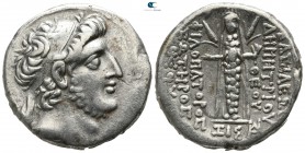 Seleukid Kingdom. Damascus. Demetrios III Eukairos circa 97-87 BC. Tetradrachm AR