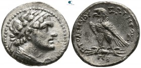Ptolemaic Kingdom of Egypt. Uncertain mint possibly in Cyprus. Ptolemy V Epiphanes 204-180 BC, (dated year 82=181/0 BC). Tetradrachm AR