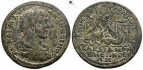 Lydia. Sardeis . Elagabalus AD 218-222. Magistrate T. Fl. Fronton. Bronze Æ