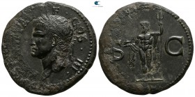 Agrippa 12 BC. Posthumous, struck by Caligula, 37-41 AD. Rome. As Æ