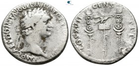 Domitian AD 81-96, (struck AD 95). Asia (or Rome for circulation in Asia).. Cistophoric Tetradrachm AR
